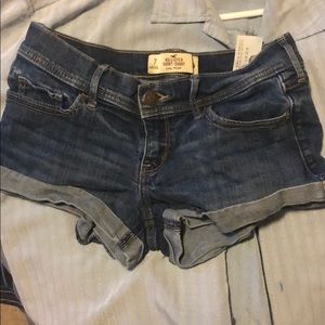 Blue Hollister shorts